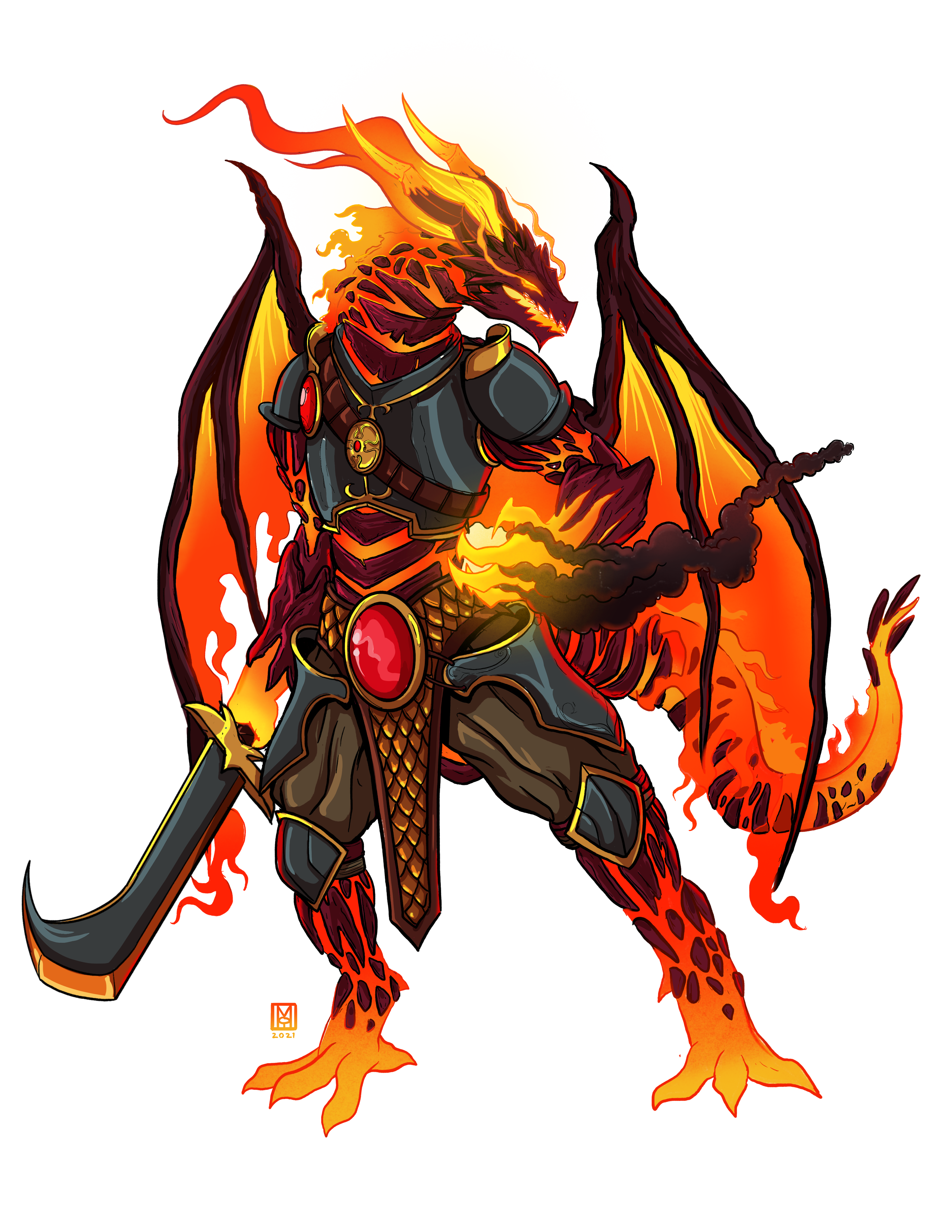 Pyran, Born of Lava and Brimstone